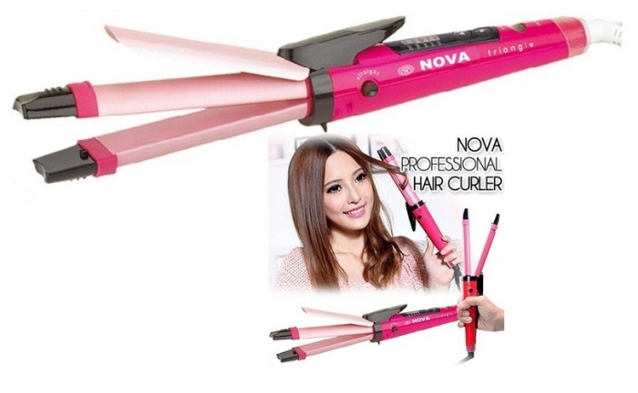  | Personal Care | Nova 2 in 1 Professional Hair Straightener  Curling Iron